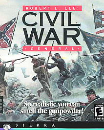 Robert E. Lee: Civil War General Computer Game PC CD-ROM Sierra Big Box SEALED