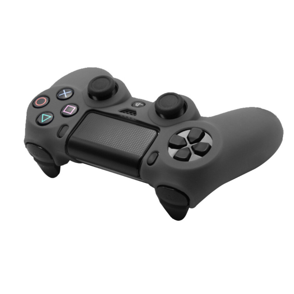 2PCS Soft Silicone Gel Rubber Case Cover Playstation 4 PS4 Controller Skin Case