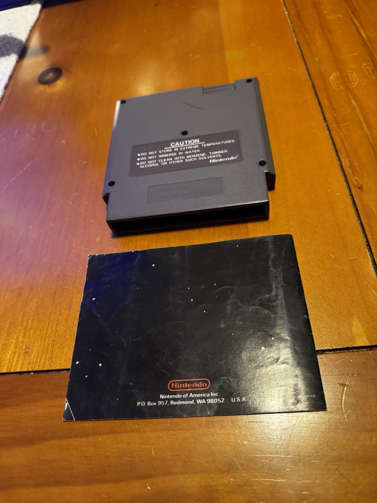 Wild Gunman Nintendo NES 5 Screw Cartridge w/ Manual (1985)