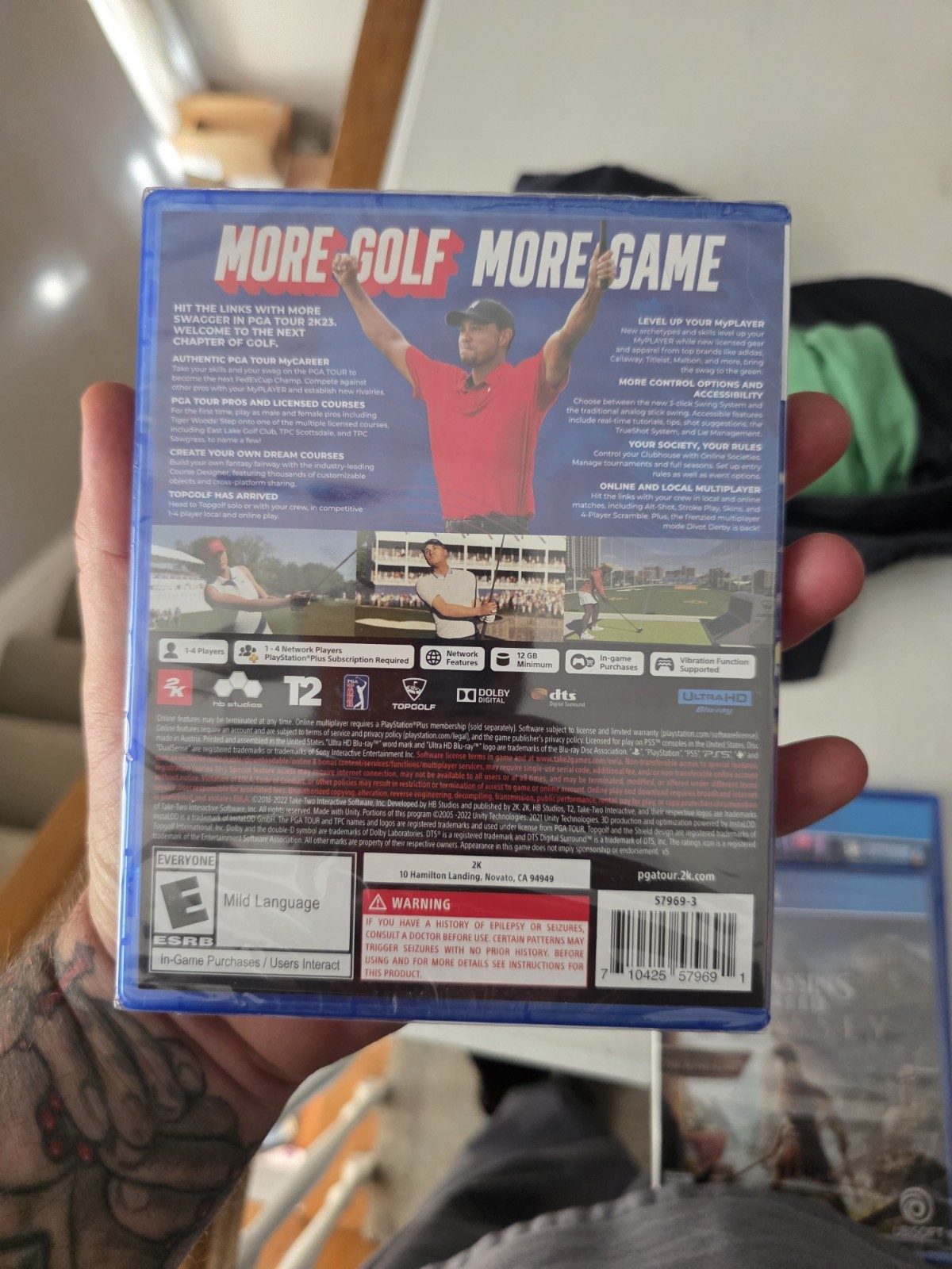 PGA Tour 2K23 PS5 Brand New Factory Sealed PlayStation 5