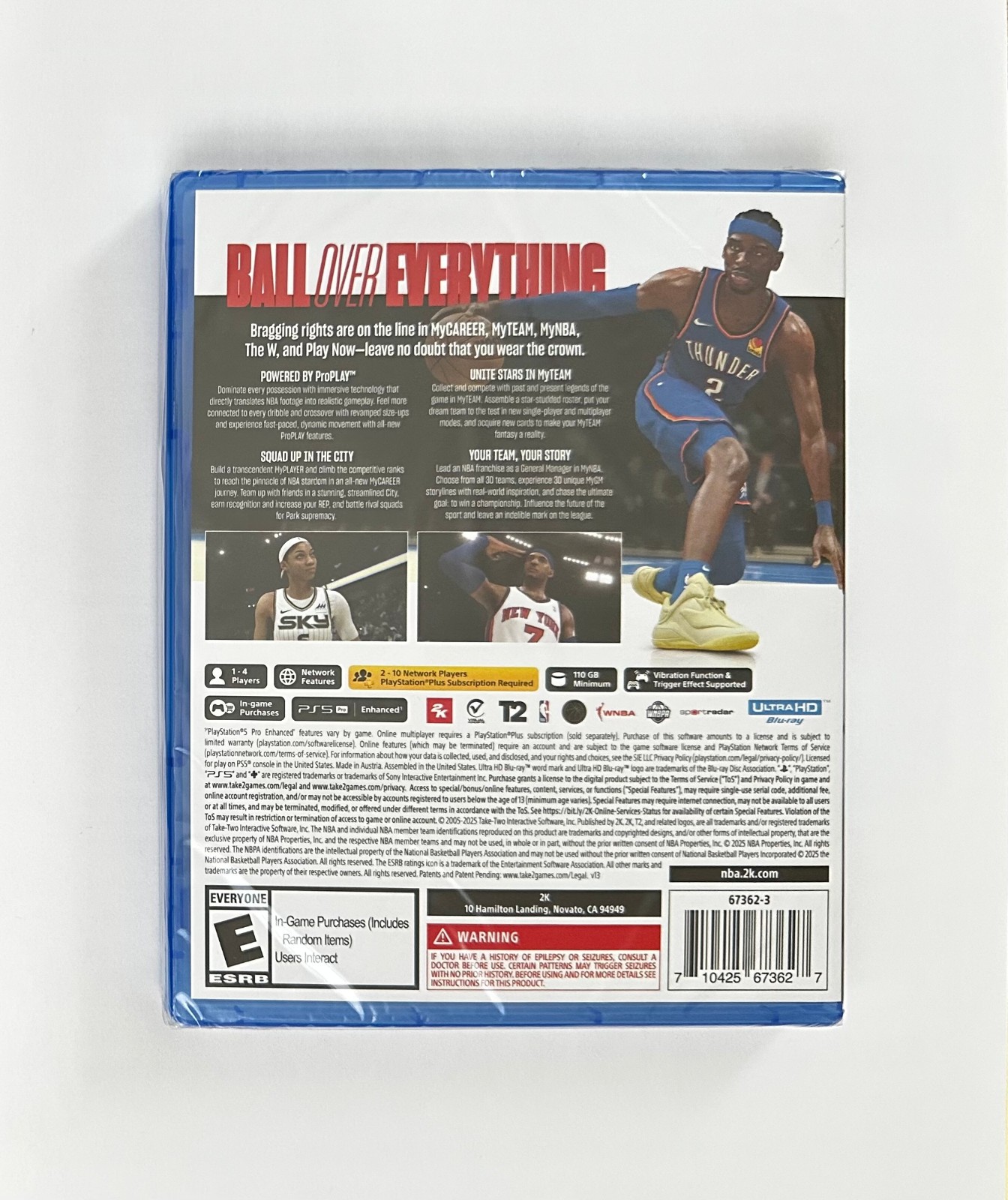 NBA 2K26 – PlayStation 5 (PS5) – New Sealed