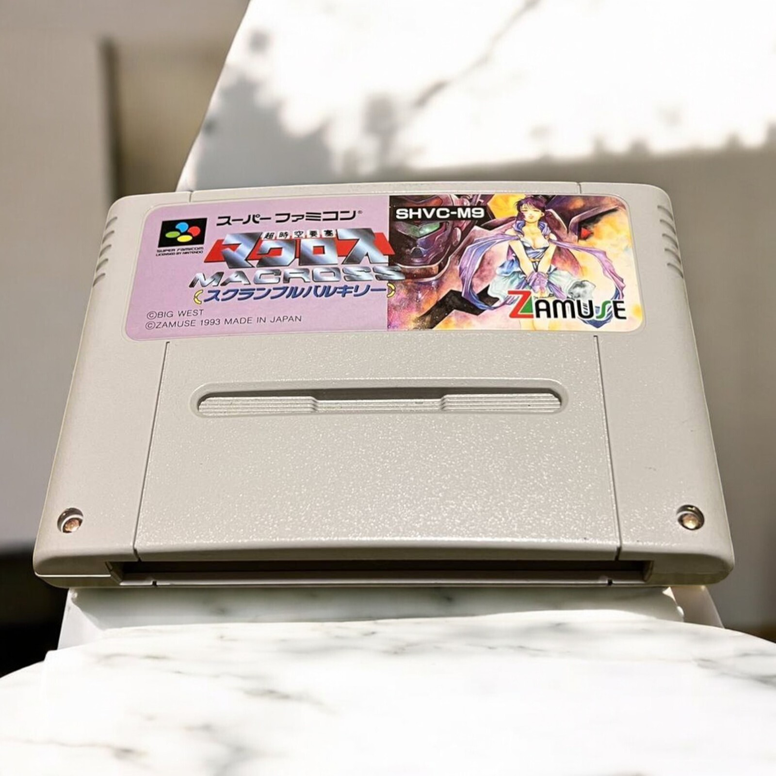 Super Famicom Macross Scrambled Valkyrie Complete