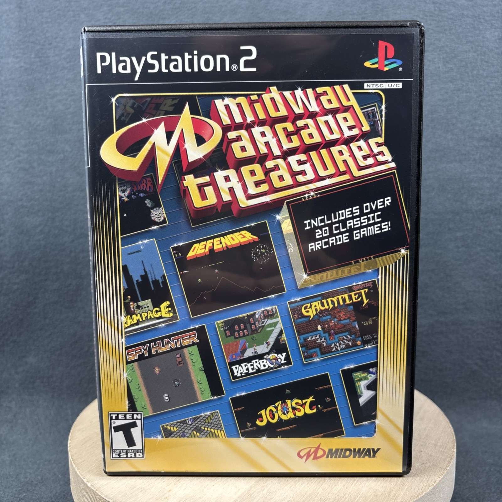 PlayStation 2 – Midway Arcade Treasures – No Manual – Refurbished, Very Good