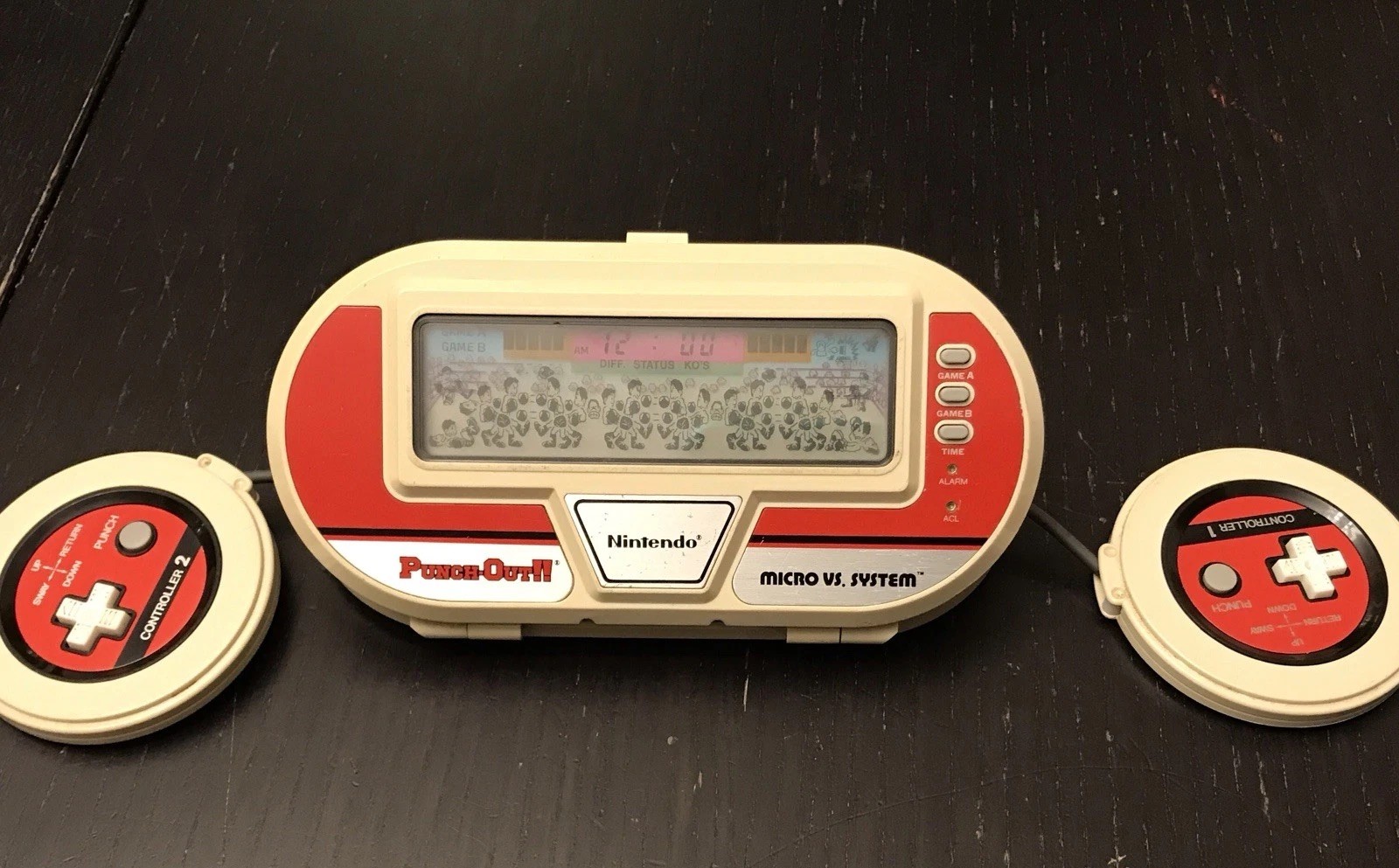 Nintendo Game And Watch Punch Out Boxing BX-301 Rare Variant