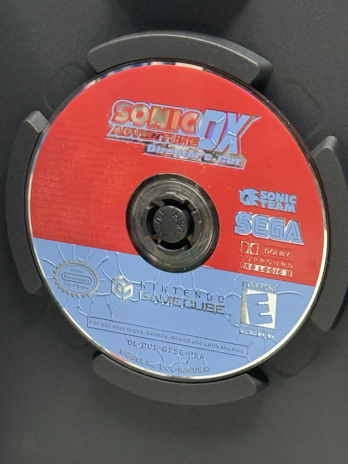 Sonic Adventure DX Director’s Cut Nintendo GameCube Complete CIB Pristine Disc