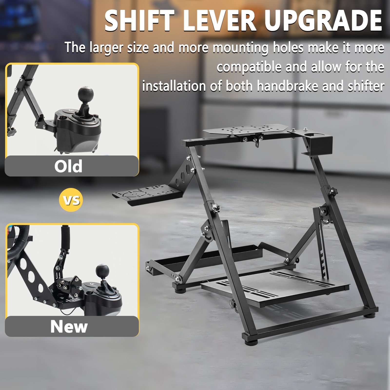 Marada Racing Wheel Stand “X” FRAME Fit Logitech G25 G27 G29 G920 Thrustmaster