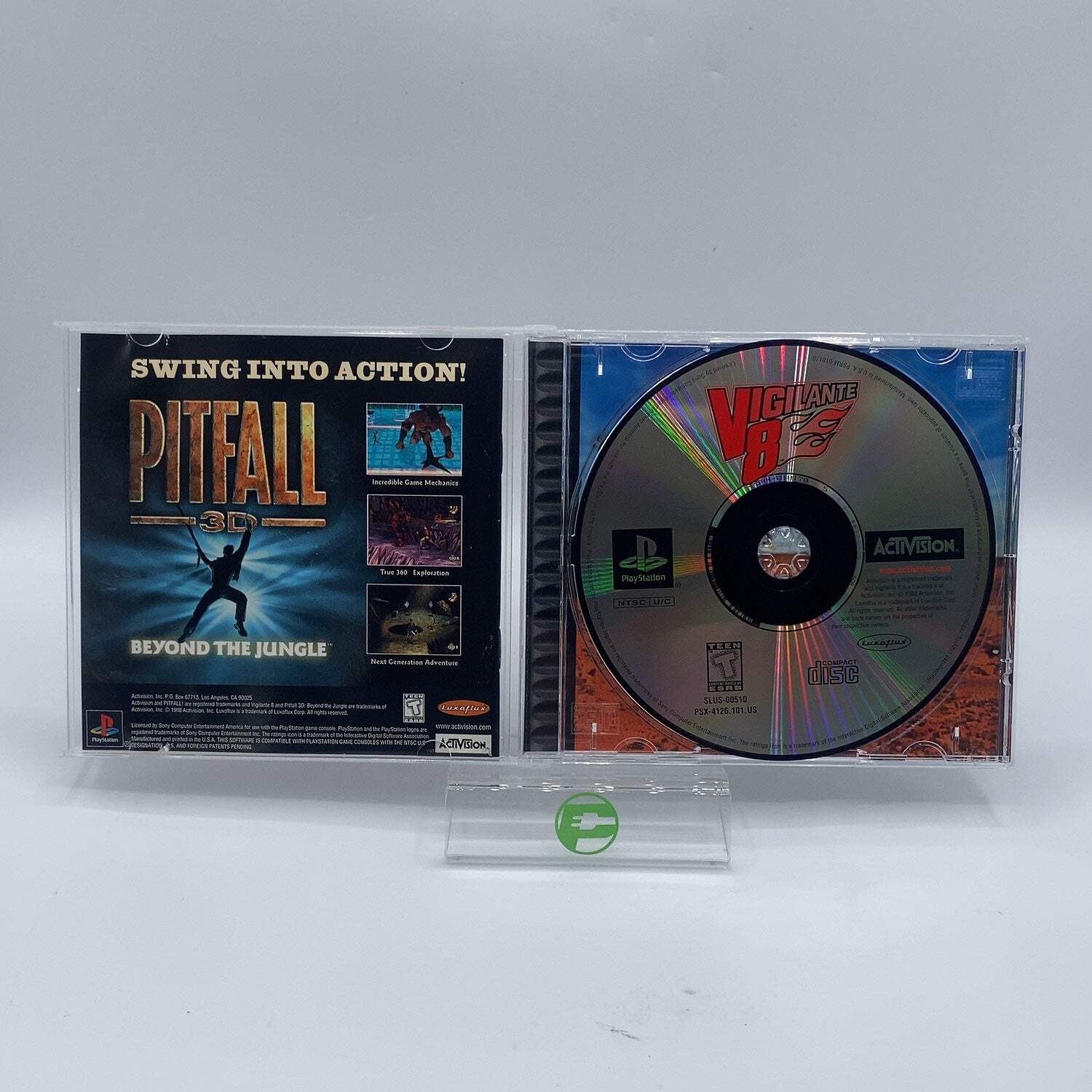 Vigilante 8 (Sony PlayStation 1 PS1, 1998)