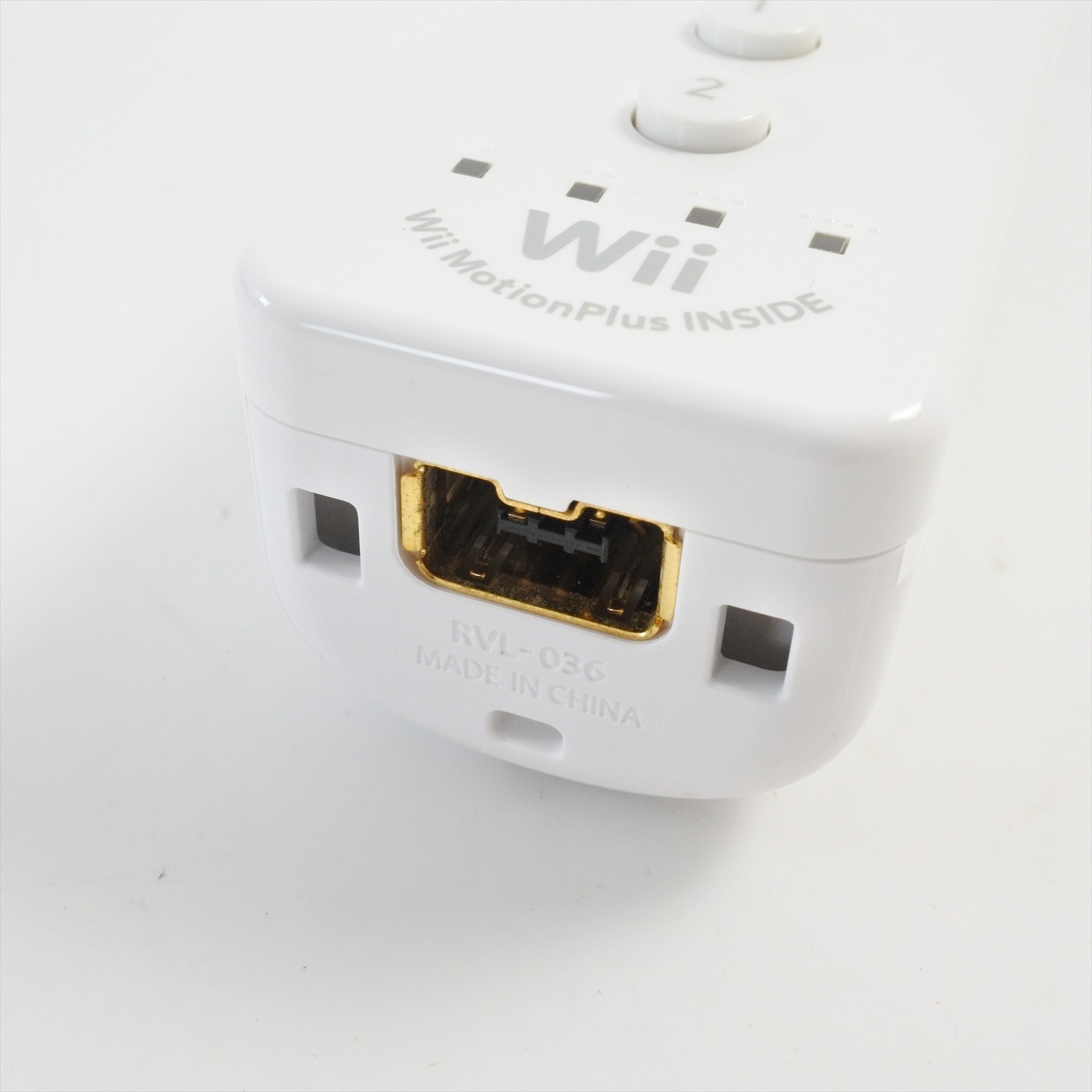 Nintendo Wii Remote Controller MotionPlus White RVL-036 Nintendo OEM 1167
