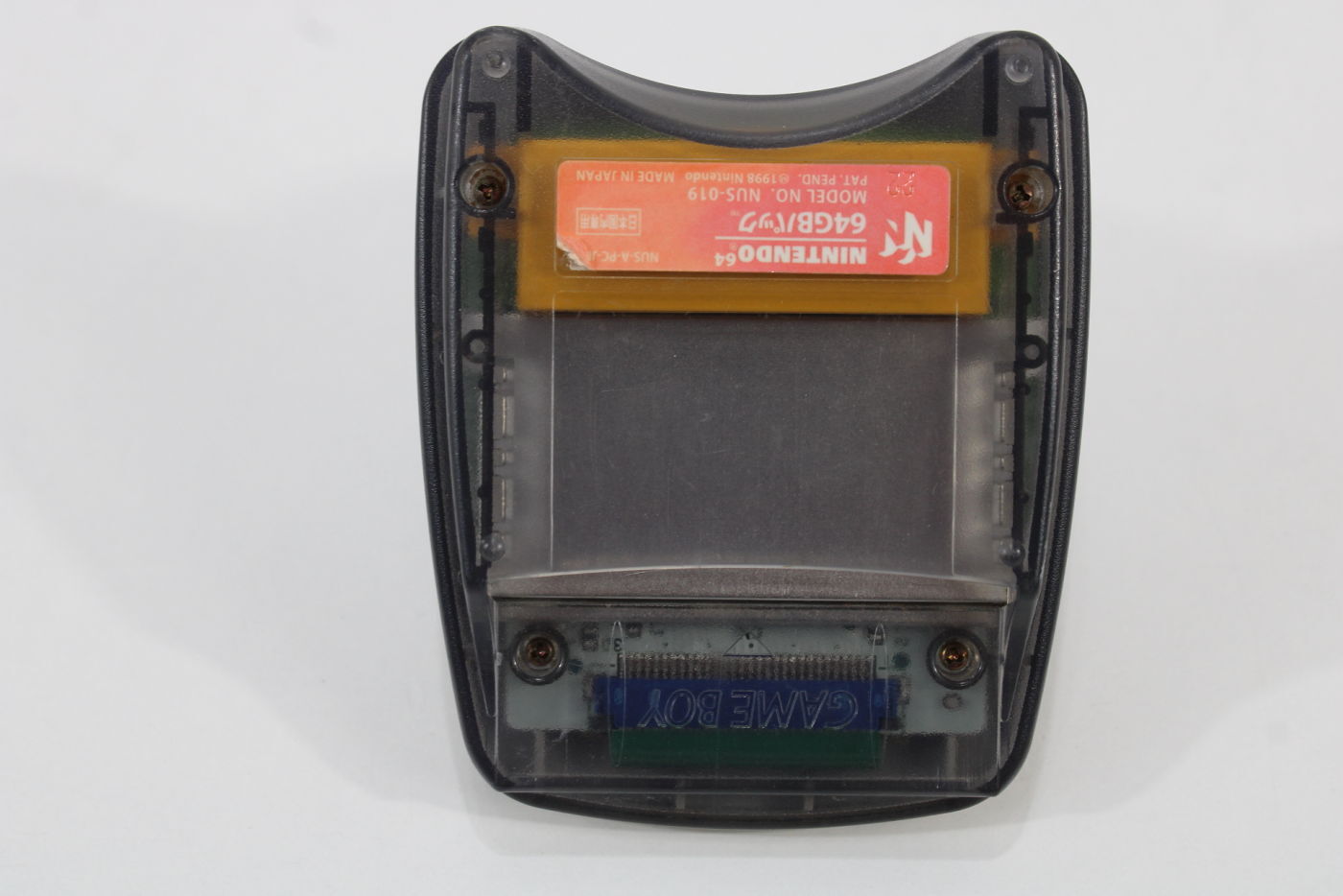 Official Nintendo 64 GB Transfer Pack Pak Gameboy N64 OEM NUS-019 EA18 Wears