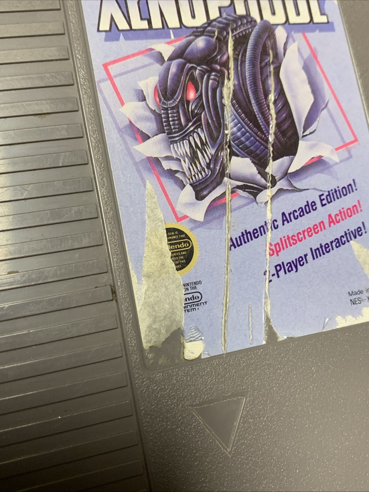 Xenophobe Nintendo NES Original Video Game – Vintage Comes With Clamshell Case