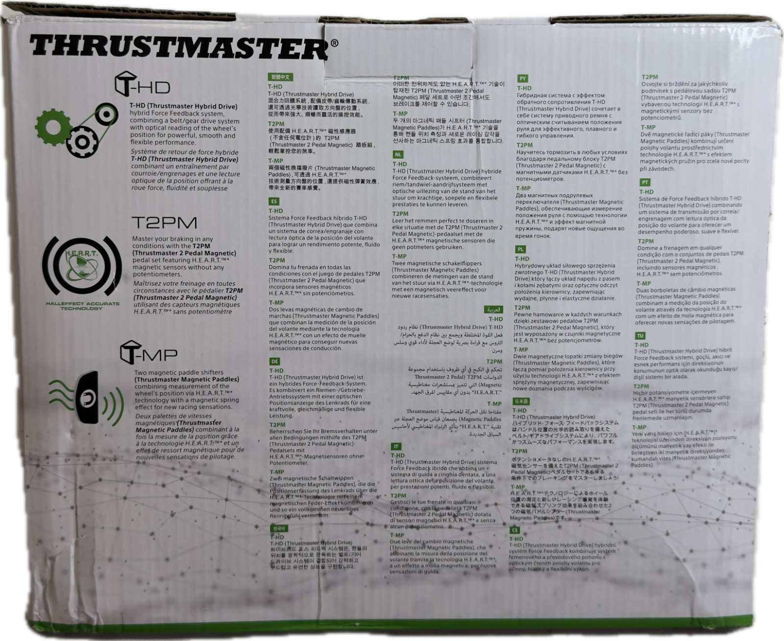 Thrustmaster T128 Force Feedback Racing Wheel Xbox/PC Version (New in Box)