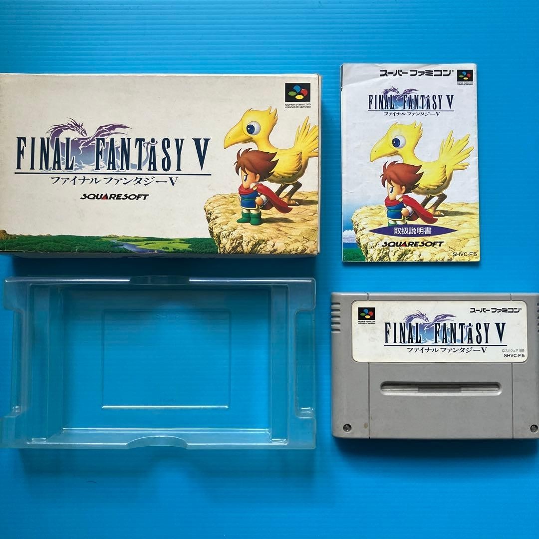 Sf4 Nintendo Super Famicom Chrono Trigger Final Fantasy IV V VI set Japan SFC