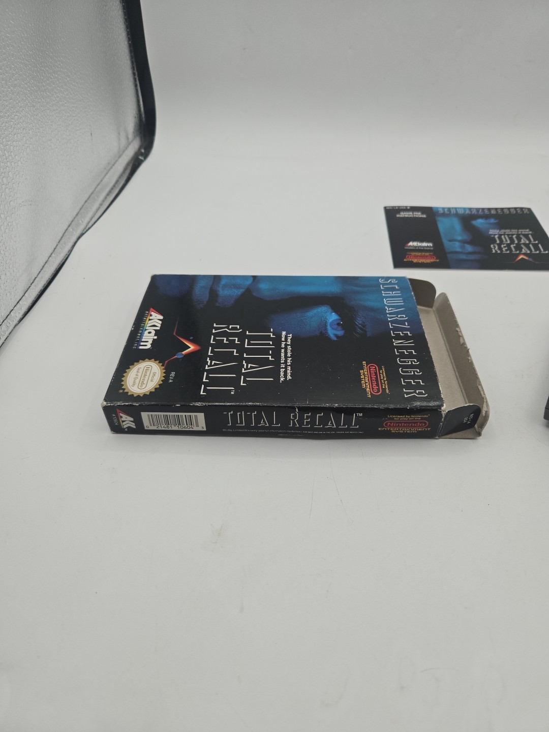 Total Recall (Nintendo Entertainment System, NES, 1990) Akklaim CIB & Tested