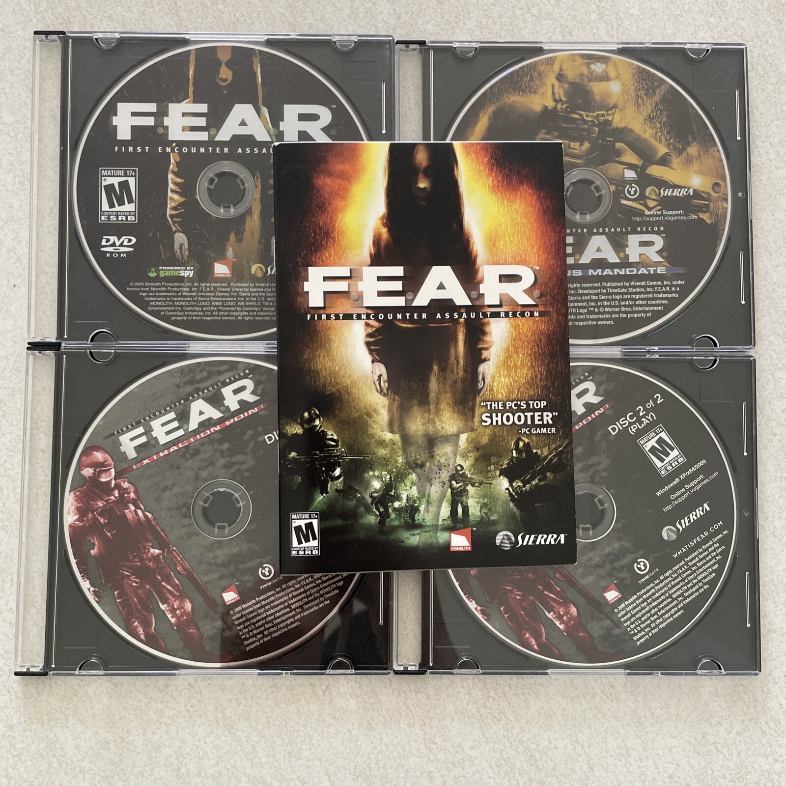 FEAR + Extraction Point + Perseus Mandate – First Encounter Assault Recon – PC