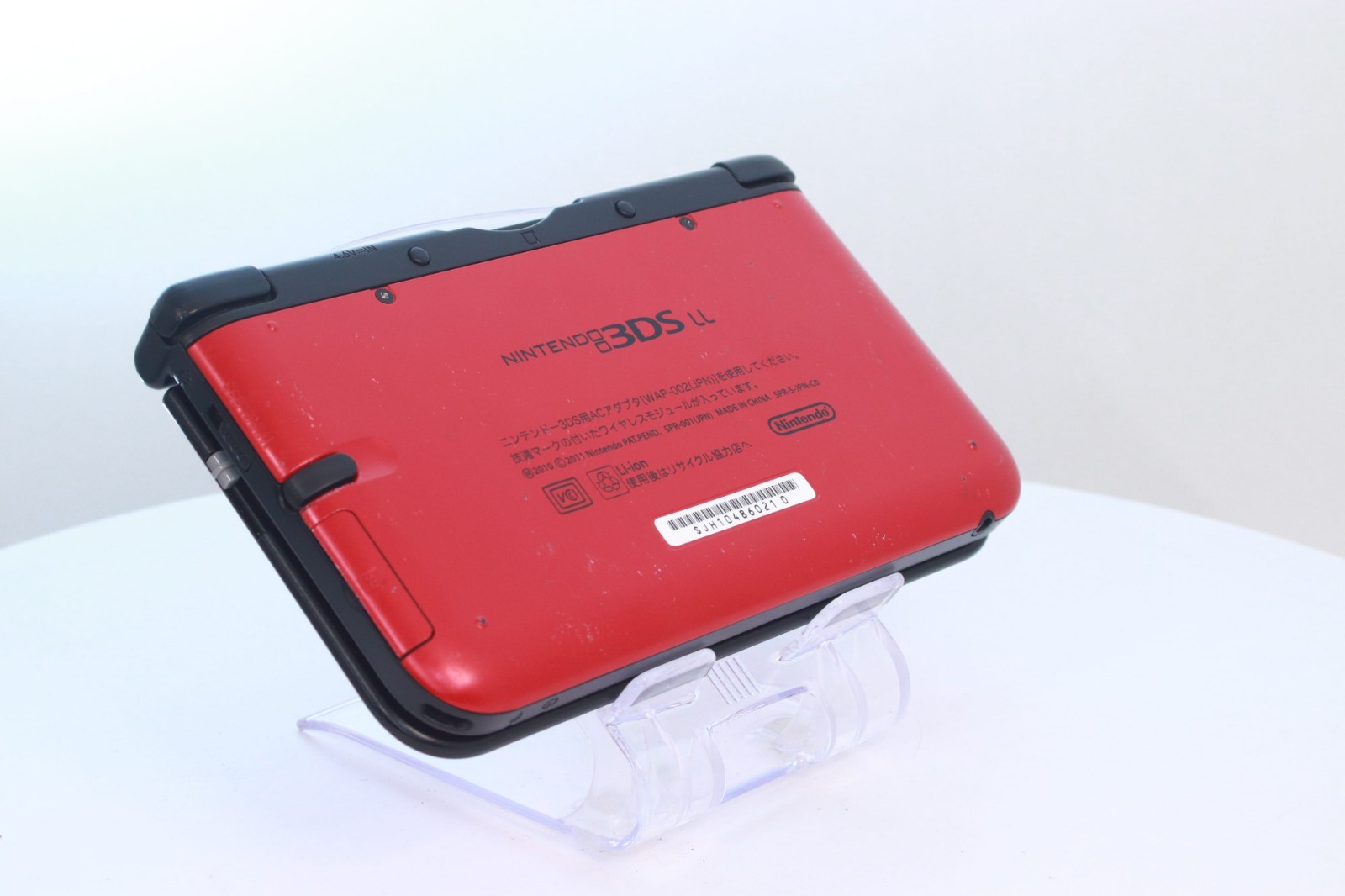 JP Game Nintendo 3DS LL XL Red Black [Rank :A] Region-locked