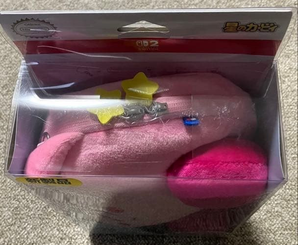 Kirby Plush Pouch Carrying Case for Nintendo Switch 2