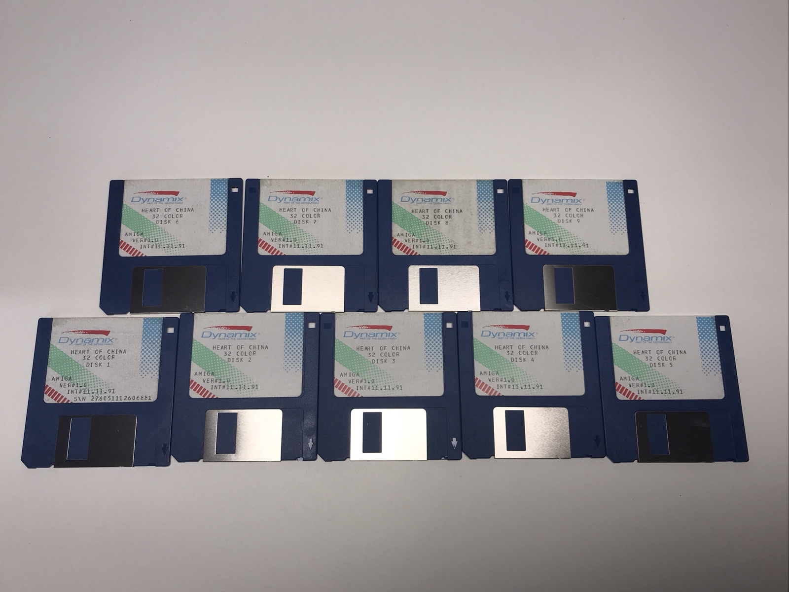 Heart of China Commodore Amiga Game ￼3.5 Inch Version 1.0 ￼