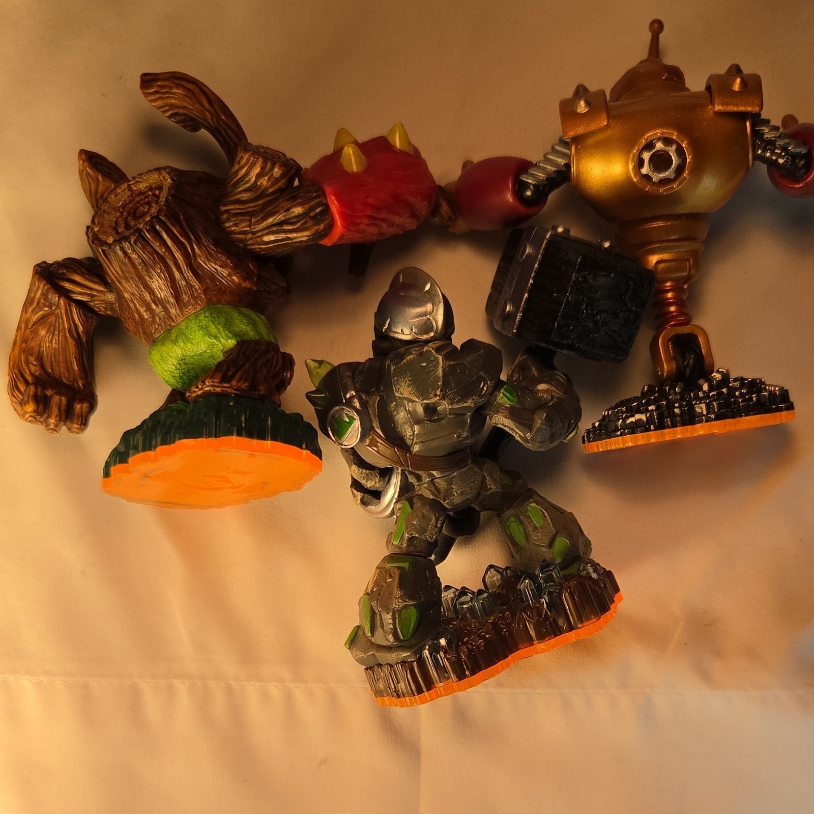Activision Skylanders Spyro’s Adventure Figure Lot (3) Boomer/Stump/Crusher