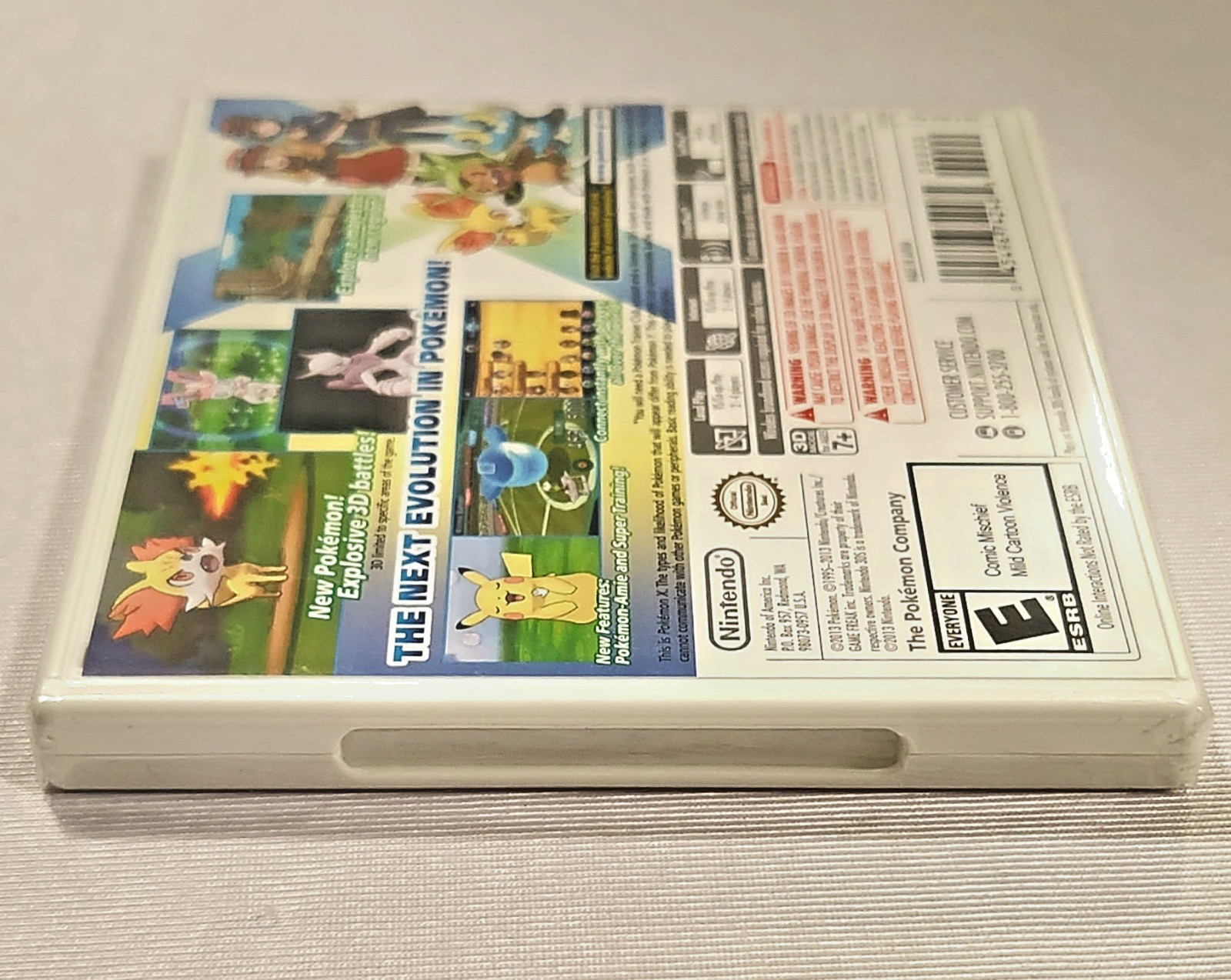 Pokemon X Nintendo 3DS 2013 Brand New Factory Sealed 1st/Early Print USA Version