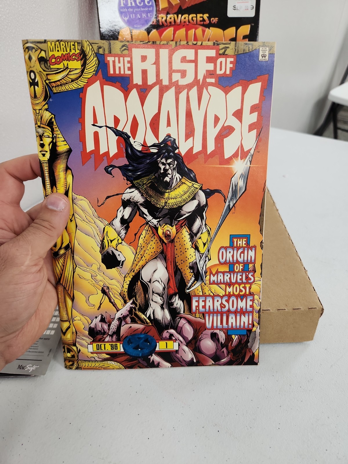 X-Men Ravages of the Apocalypse – Retro PC Big Box Computer Quake Game Clean