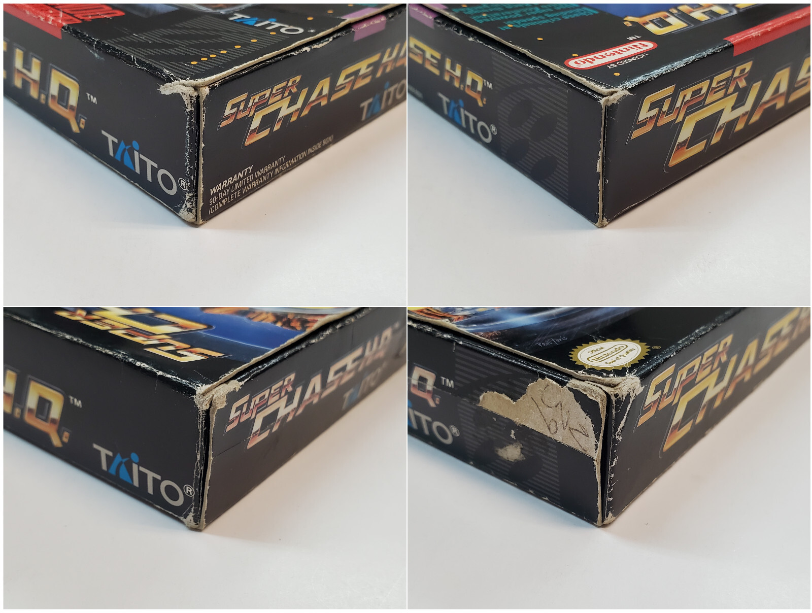 Super Chase HQ H.Q. Super Nintendo Box Only *(No Game,No Manual) *wear