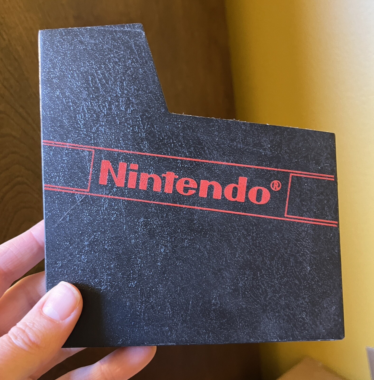 NES Nintendo Logo Branded Black Dust Covers Game Sleeves x 9