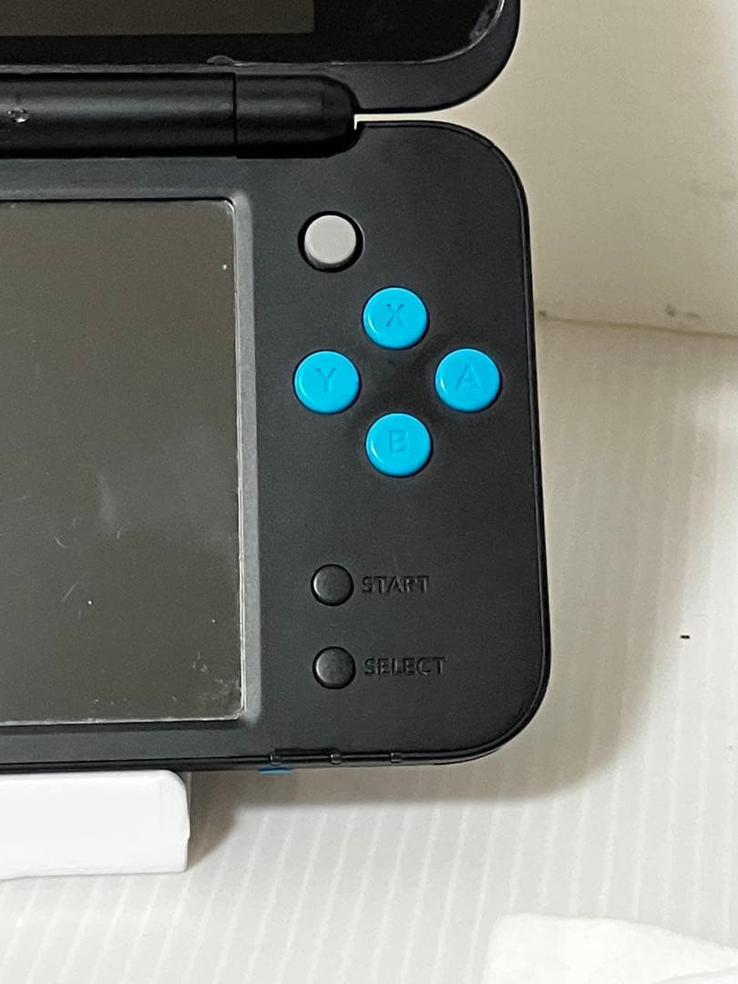 Tested and Factory Reset New 2DS LL Black x Turquoise Console