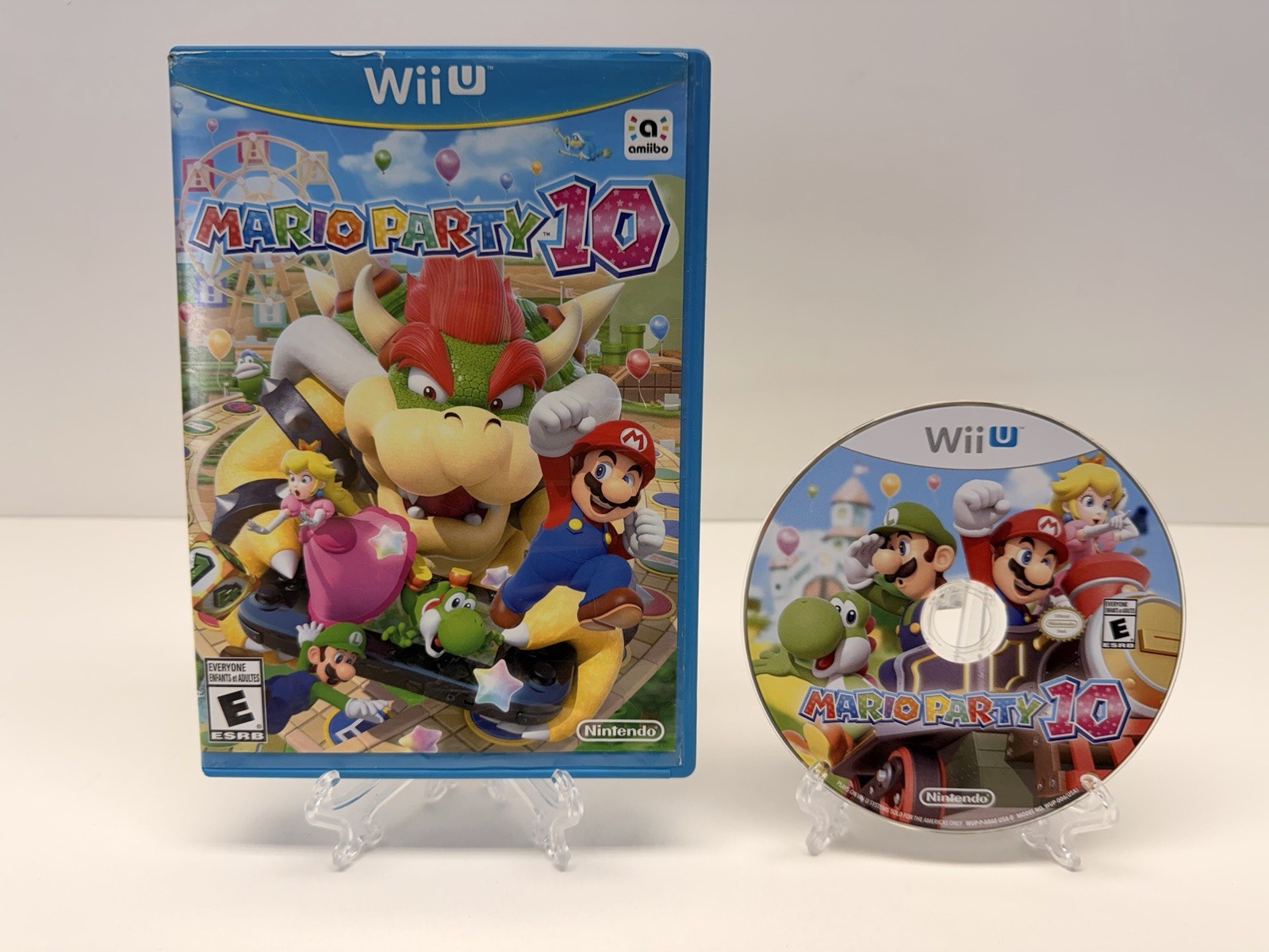 Mario Party 10 Nintendo Wii U (Complete In Box ) With Manual Free Shipping