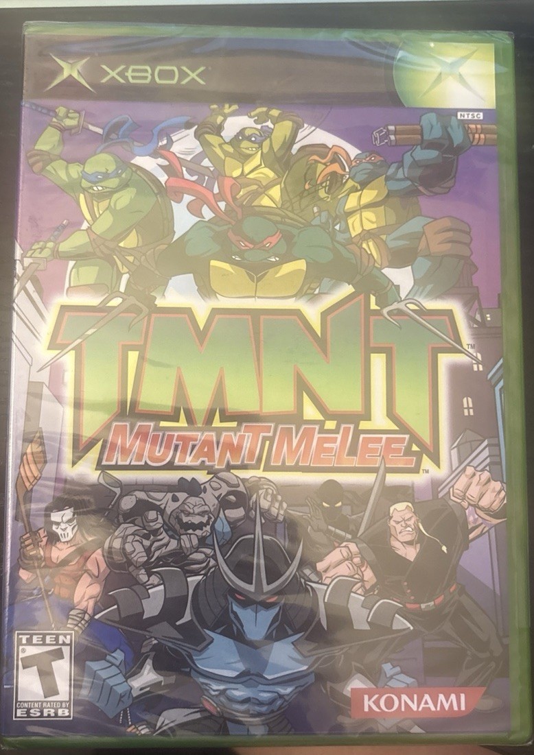 TMNT Mutant Melee (Microsoft Xbox, 2005) new
