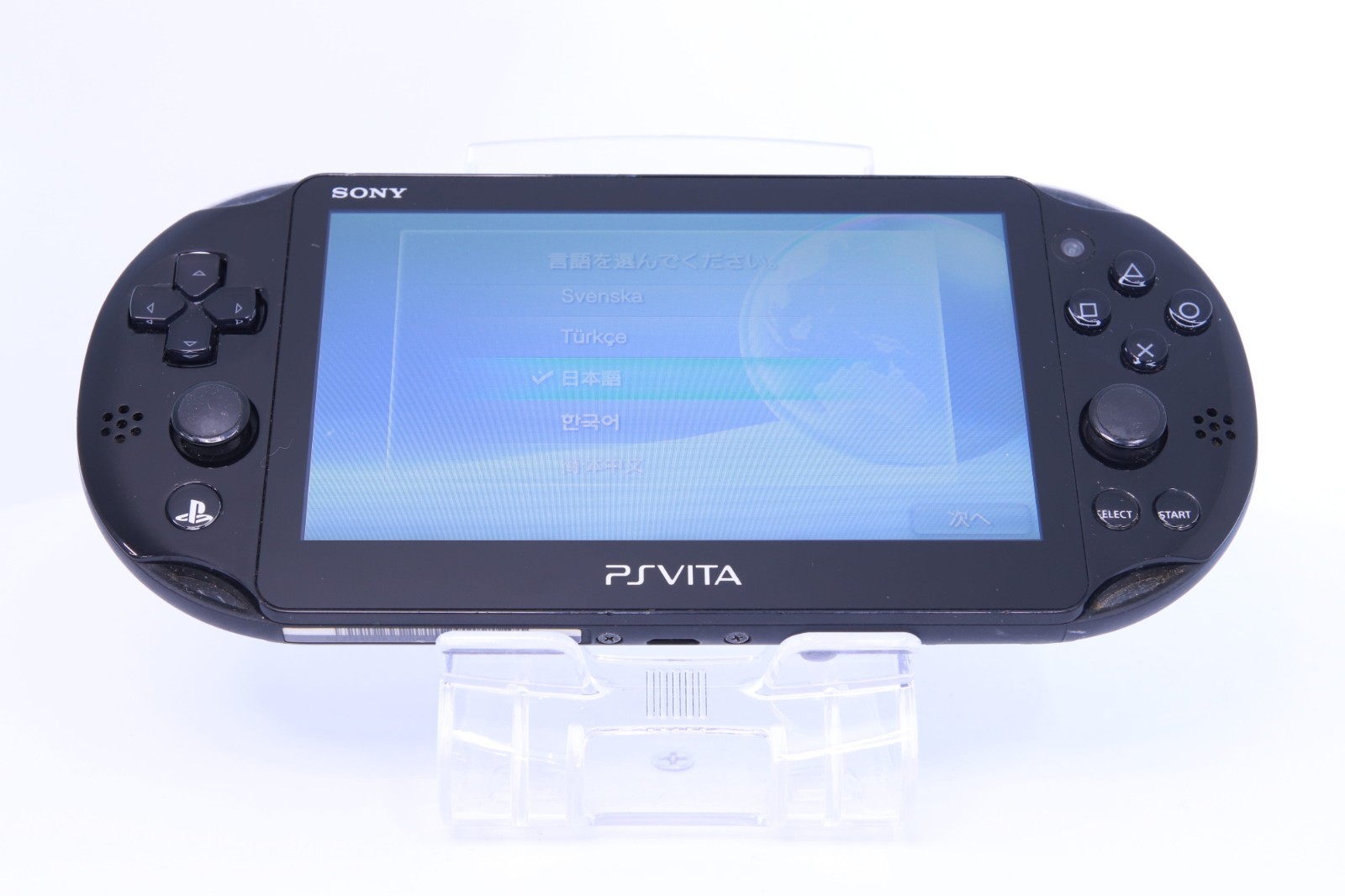 JP Game PS Vita PCH-2000 Black [ Rank：A]