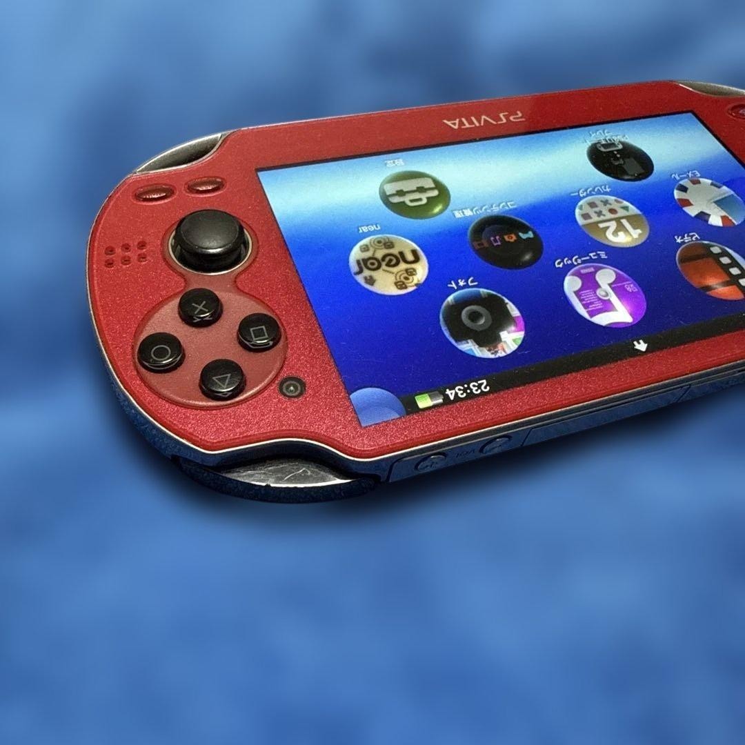 SONY PlayStation Vita Wi-Fi Model Cosmic Red Limited Edition PCH-1000