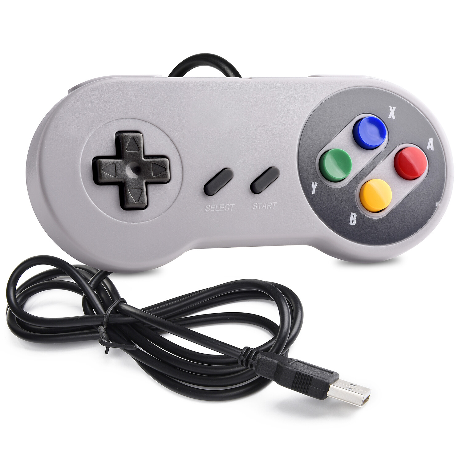 Wired/ Wireless SNES Controller USB Gamepad for PC MAC Raspberry Pi -Plug & Play