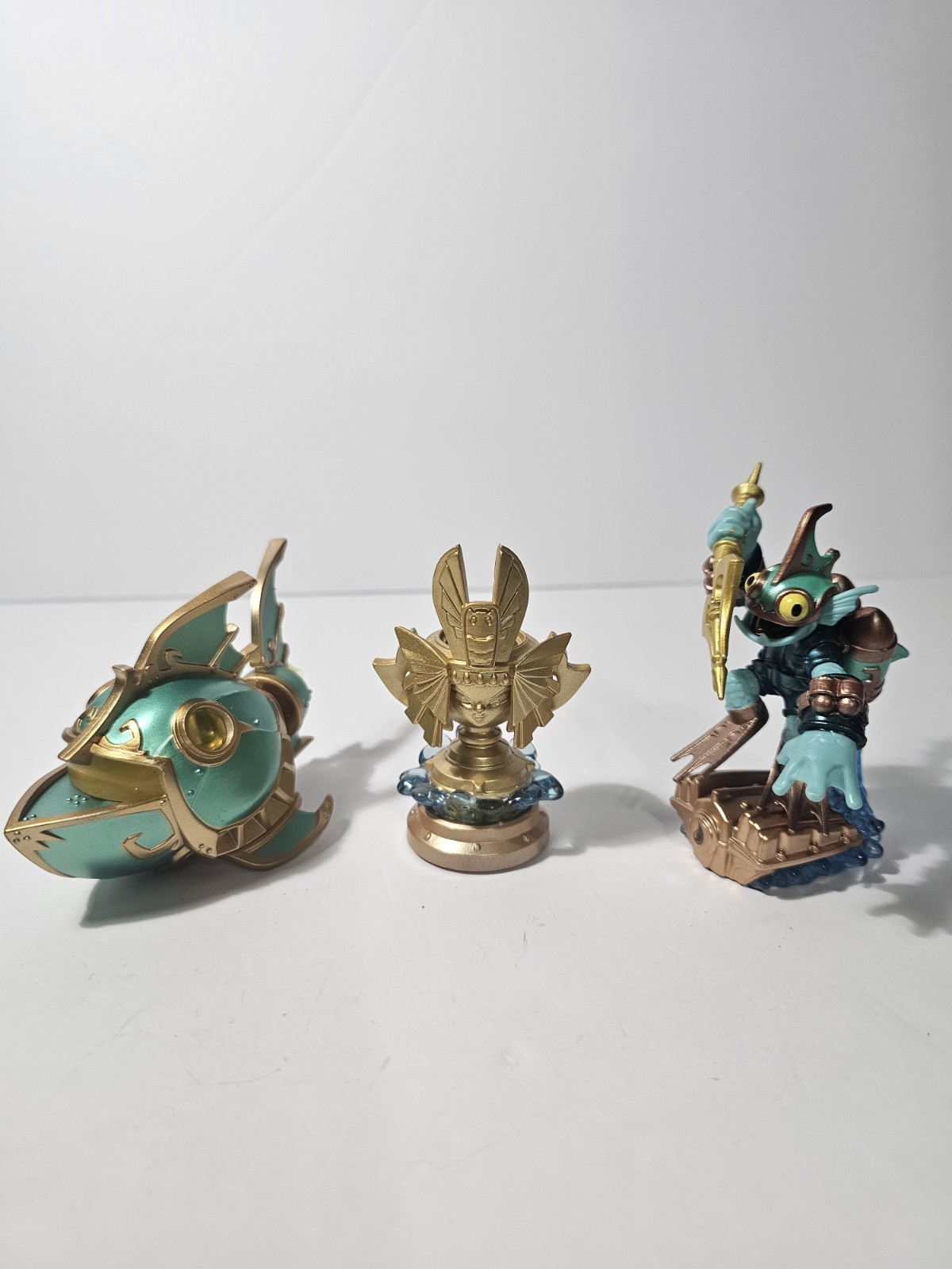 Skylanders Superchargers Sea Racing Deep Dive Gill Grunt Sea Trophy & Reef Rippe
