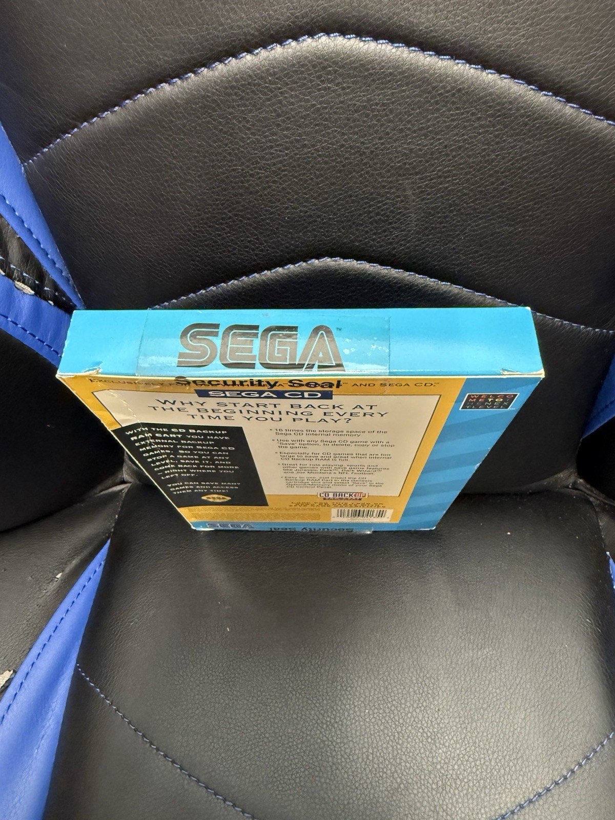 SEGA CD BACK UP RAM CART (Sega CD SCD) Brand New Factory Sealed