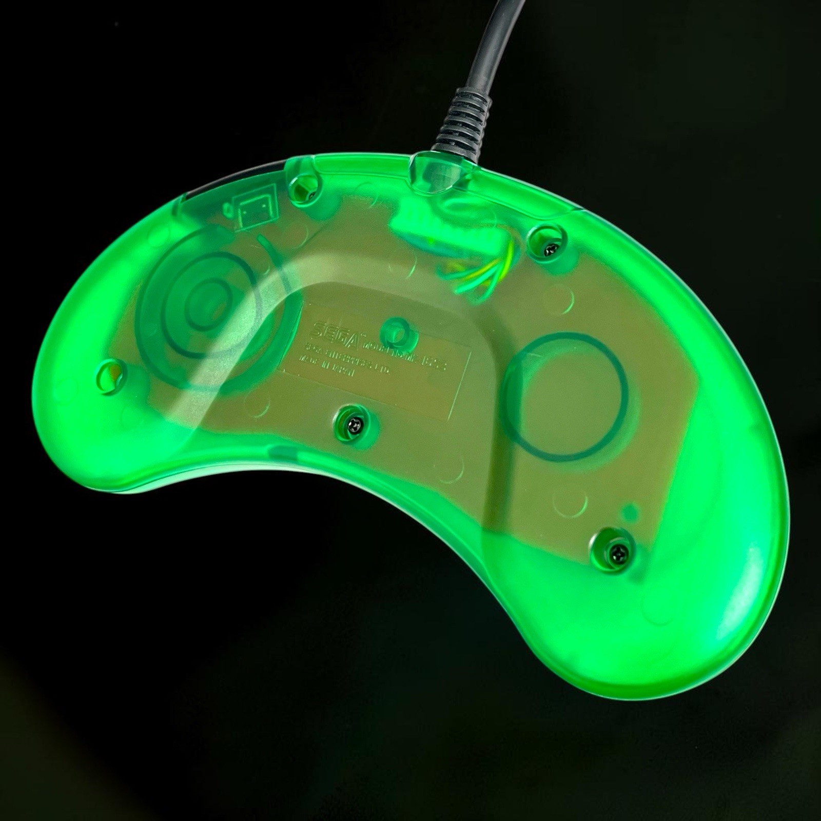 Custom SEGA Genesis 6 Button Controller Funtastic Jungle NEW 10FT Cable MK-1653