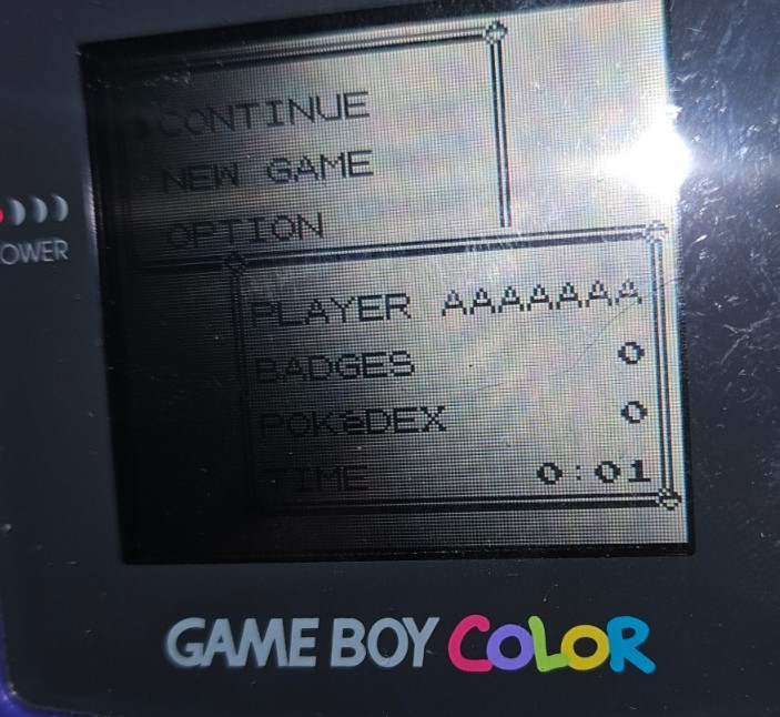 Pokemon Blue Cartridge Only Authentic Nintendo Game Boy New Battery USA-1 Saves