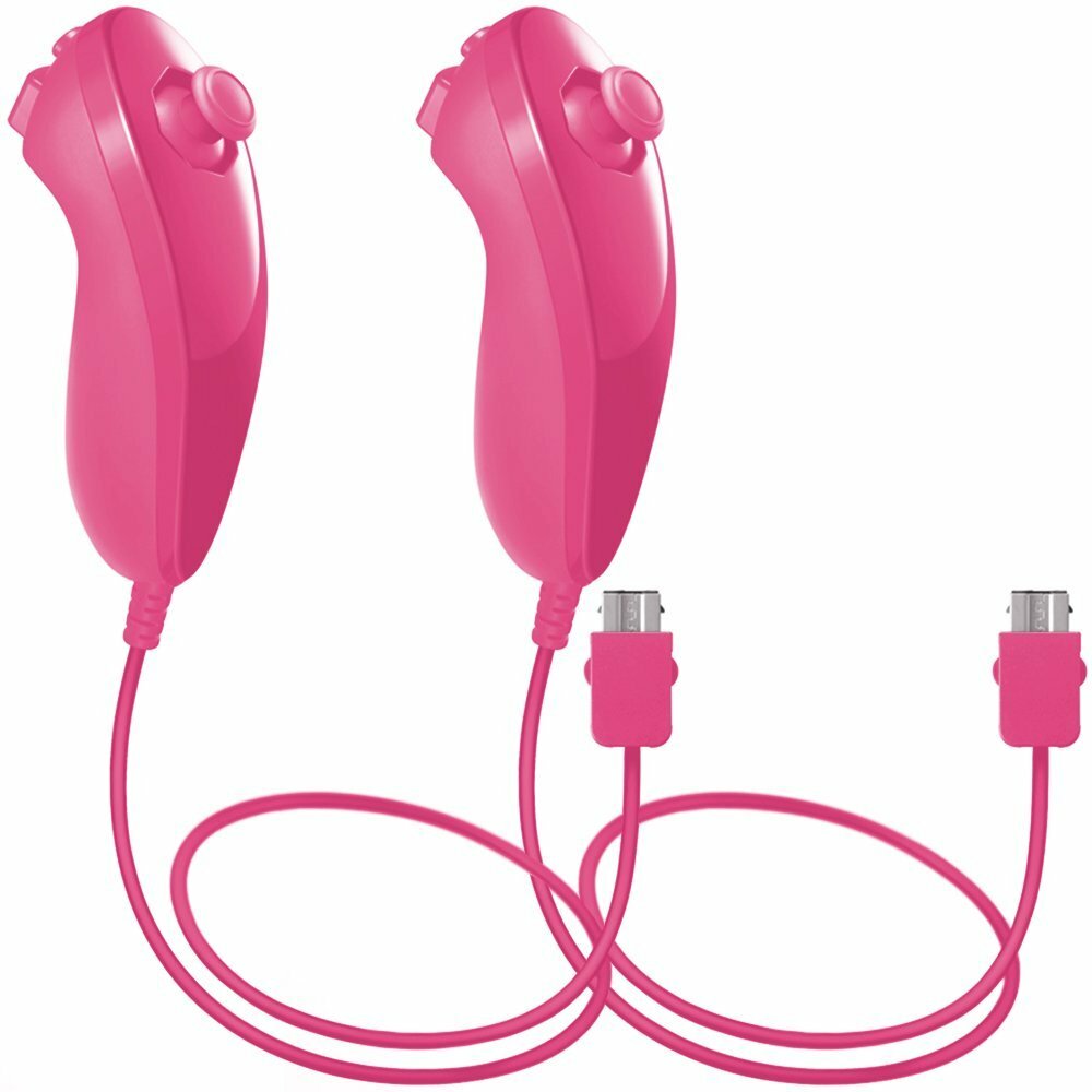 Nunchuck Wii Nunchuk Video Game Controller Remote For Wii & Wii U Console US
