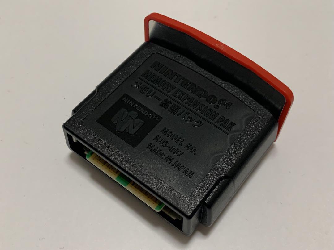 Nintendo 64 Expansion Pak Pack Official N64 Memory Pack OEM NUS-007 REGION FREE