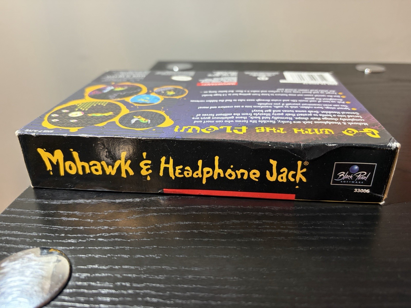 Mohawk & Headphone Jack Super Nintendo Authentic Tested & Working Rare 1997