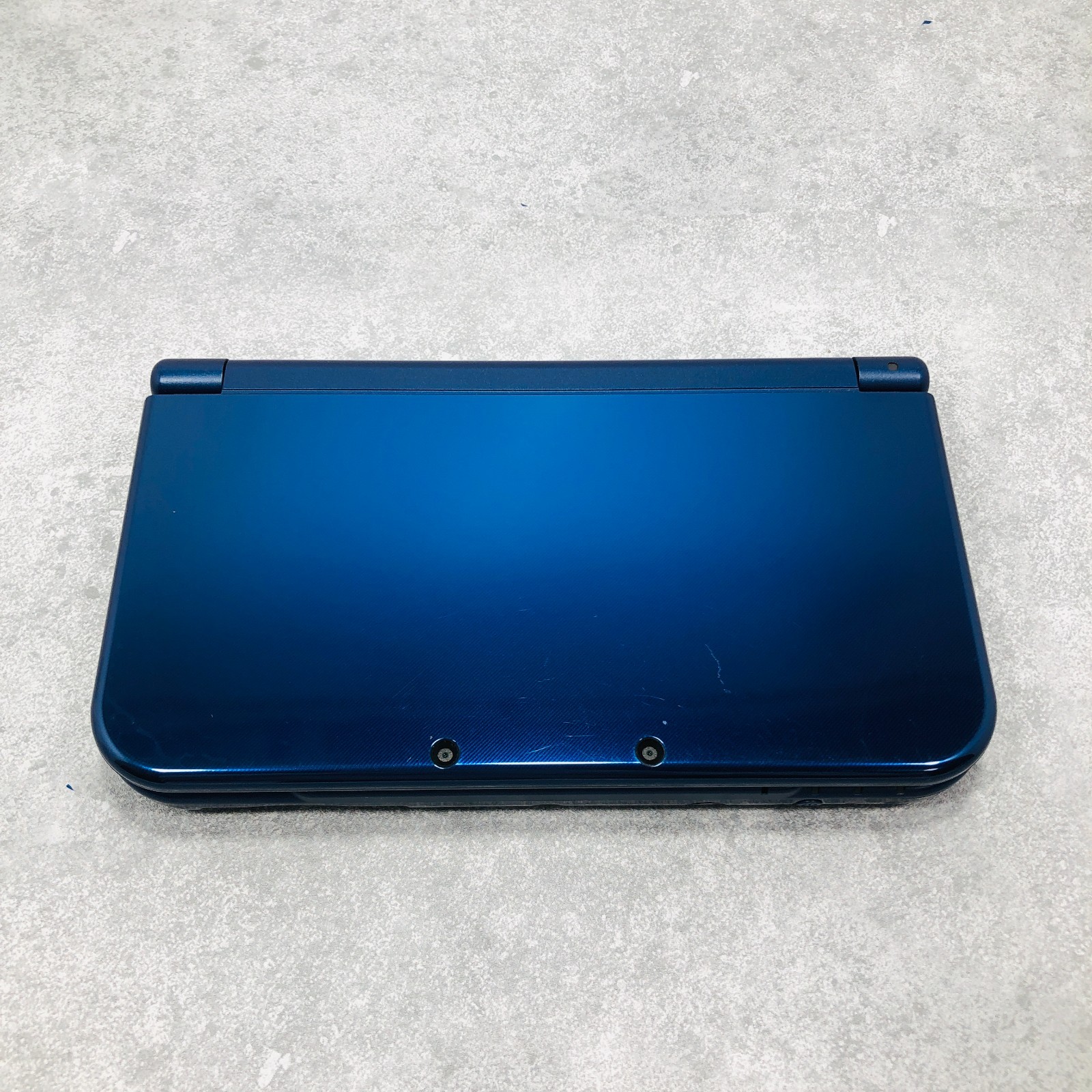 [Top IPS / EX+3] New Nintendo 3DS LL XL Metallic Blue console Japan NTSC-J 06-86