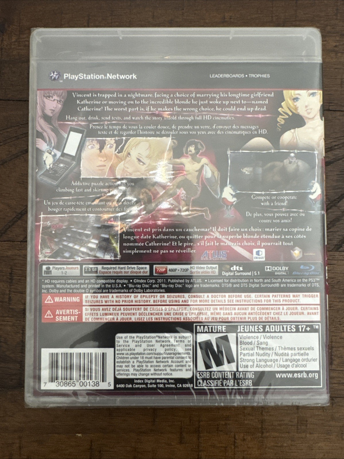 Catherine (Sony PlayStation 3, 2011)