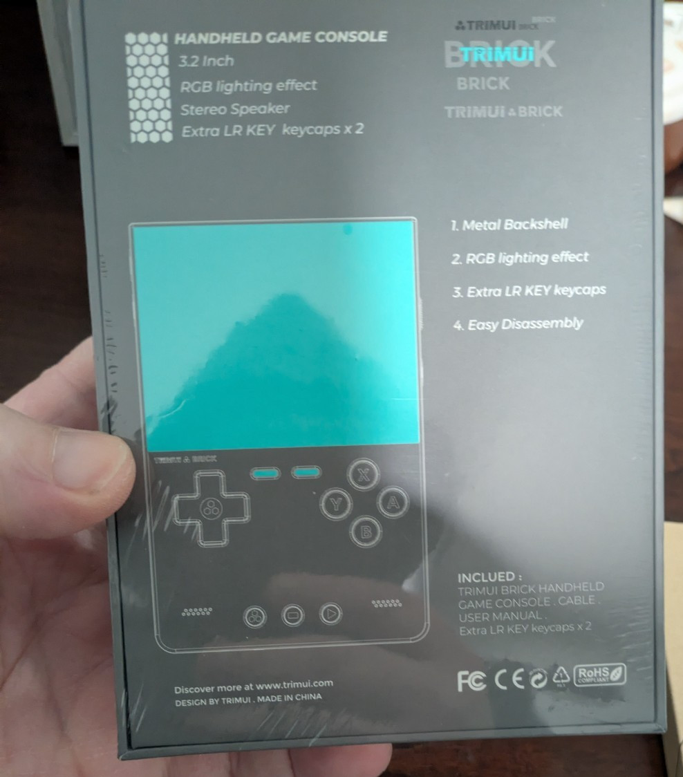 NEW SEALED TrimUI Brick Hammer Green Retro Handheld Game System Console Portable
