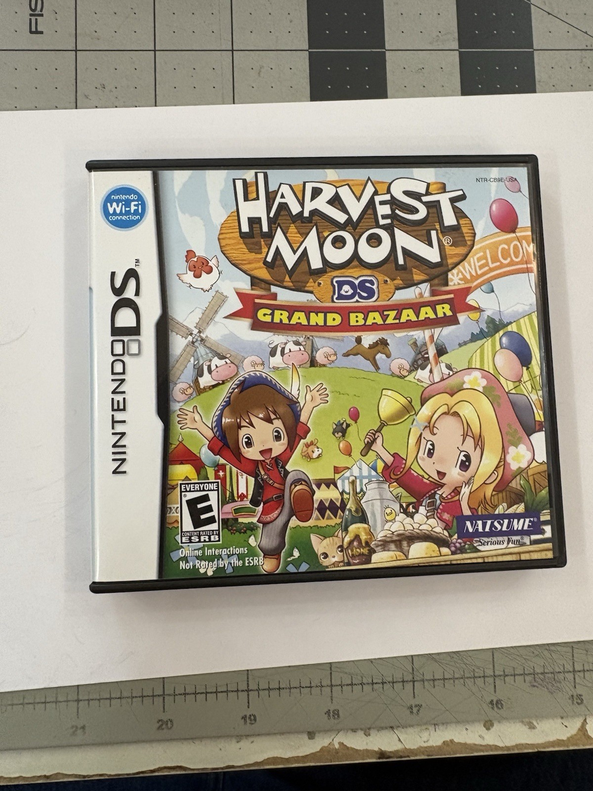 Nintendo Ds Harvest Moon Grand Bazaar Tested Complete Box
