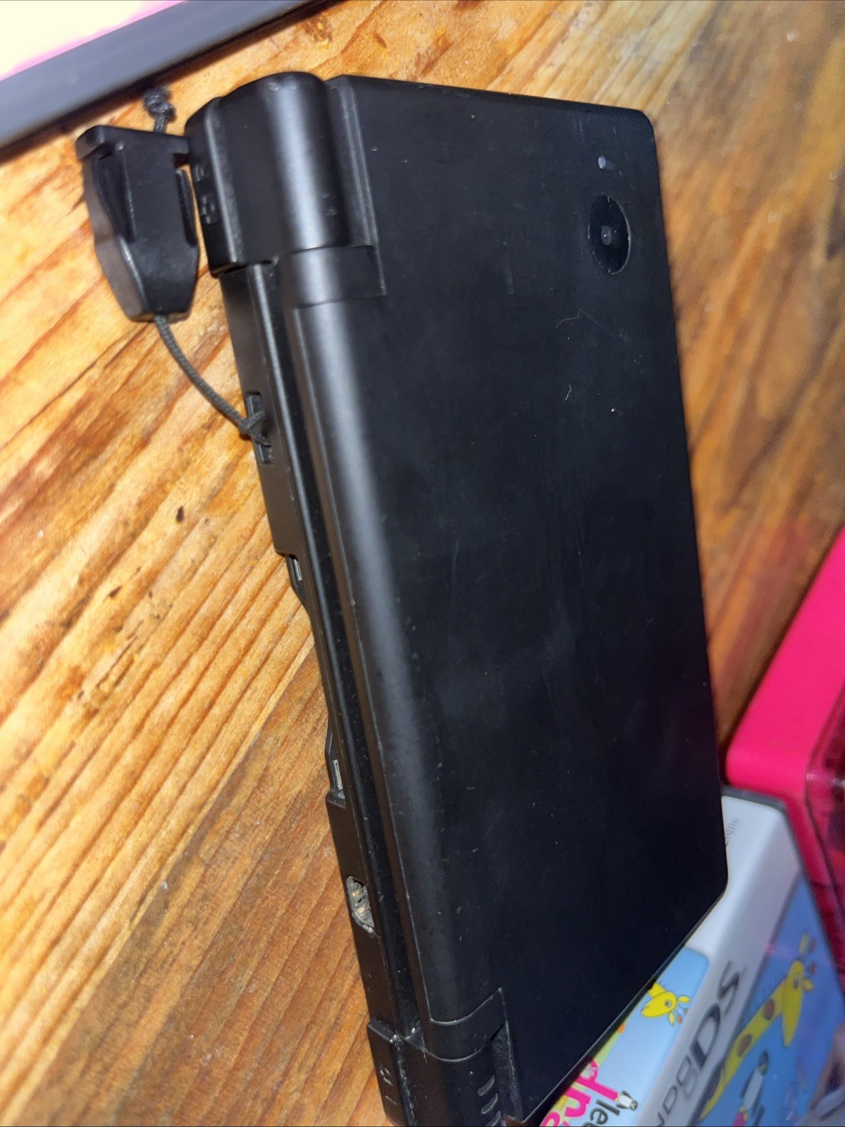 Nintendo DSi (TWL-001) 2008 Black Bundle w/ 5 Games & Carrying Case