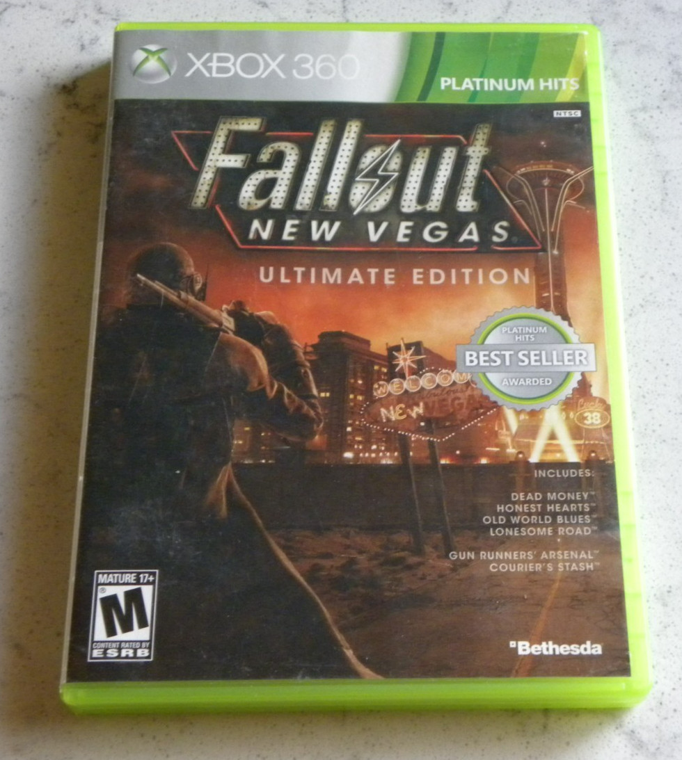 Fallout : New Vegas – Ultimate Edition (Xbox 360, 2012) No Manual – Tested