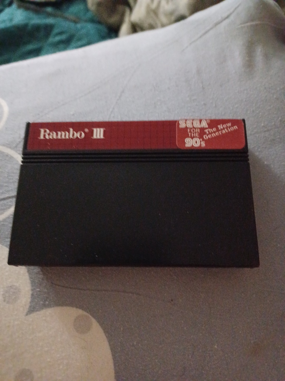 MINTY Sega Master System Rambo III 3 SMS 1986 CIB Complete w/ Manual Authentic