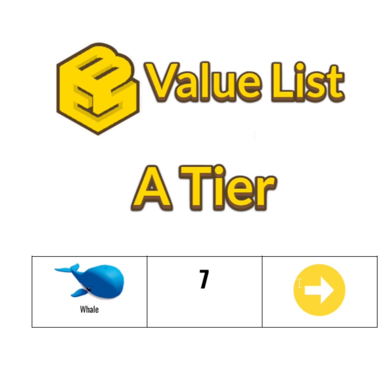 Club Roblox Whale A Tier Limited US