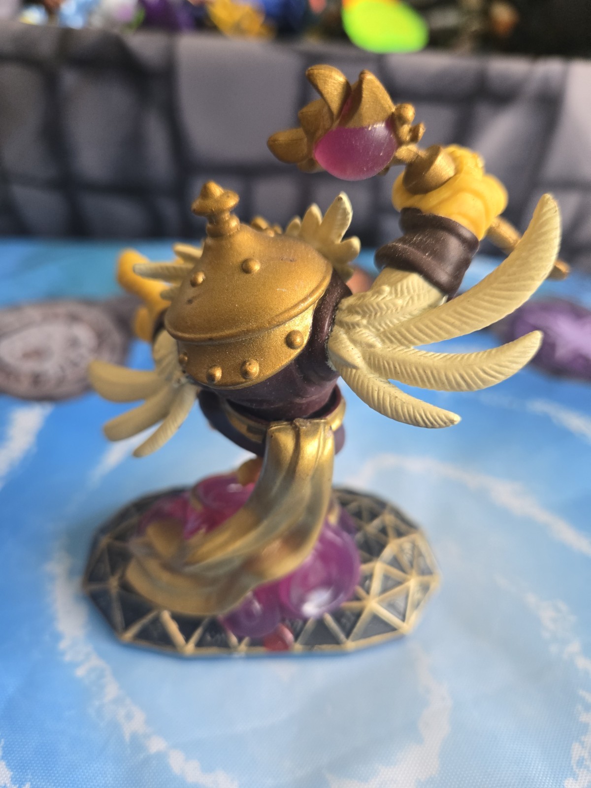 Activision Skylanders Astroblast Gold Purple Character Figure W3134A 2015