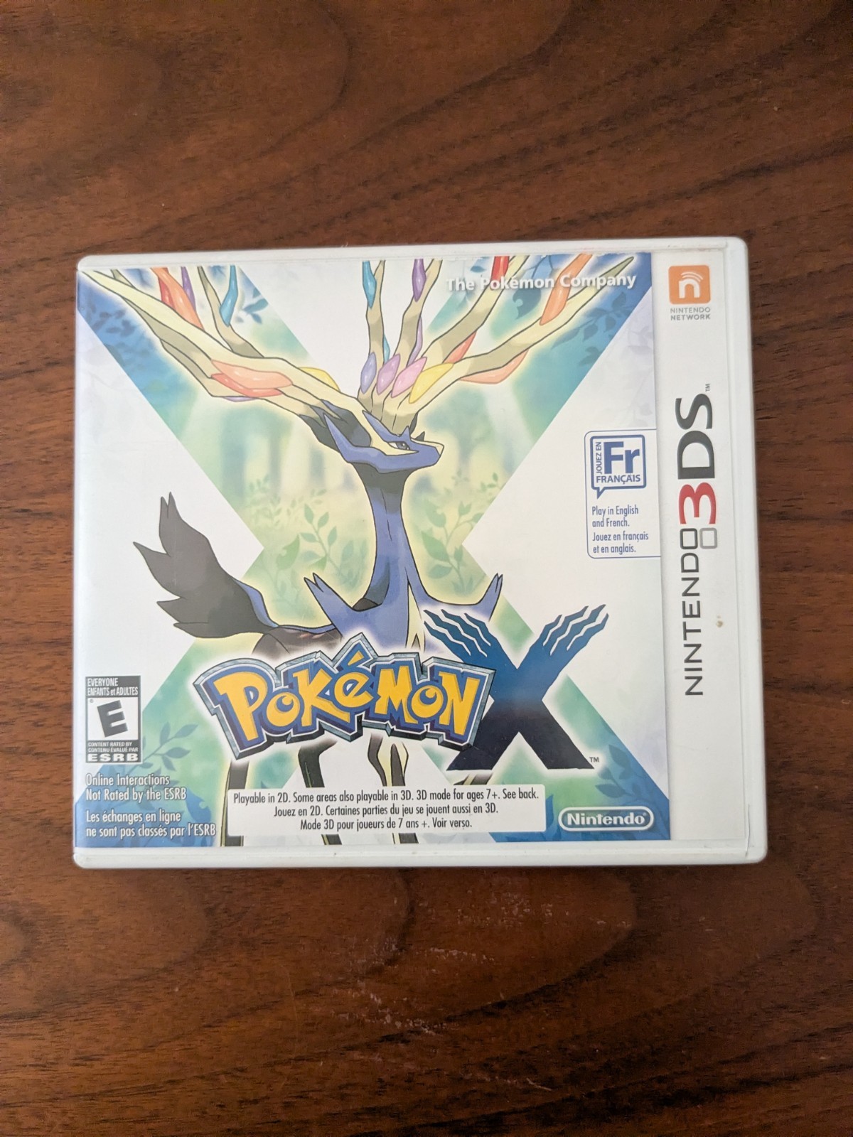 Pokemon X (Nintendo 3DS), Authentic, CIB, Complete, Tested Small Dent On Back