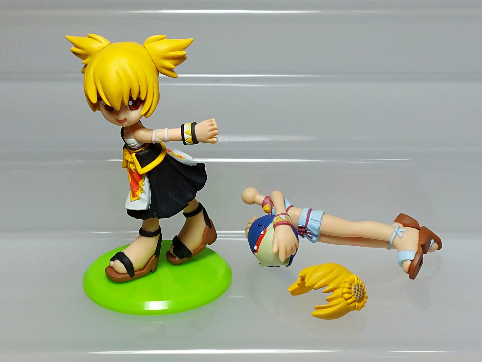 Game Characters Sukatto Golf Pangya Lolo Lola Dolfini Figure MegaHouse H07 3.2in